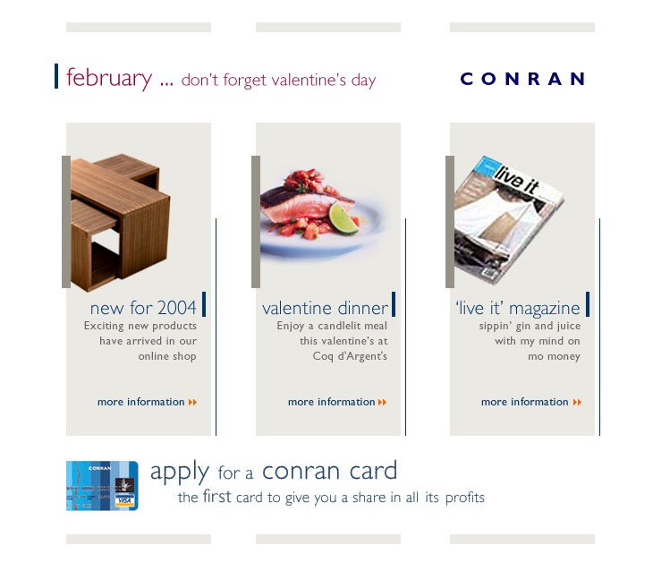 Work - Conran website