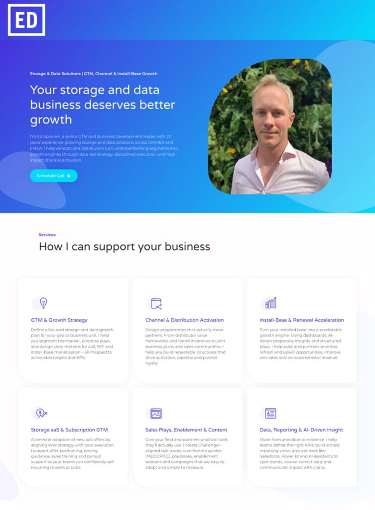 Ed Spooner Home Page