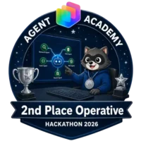 Agent Academy Second Place 2026, Operative Badge