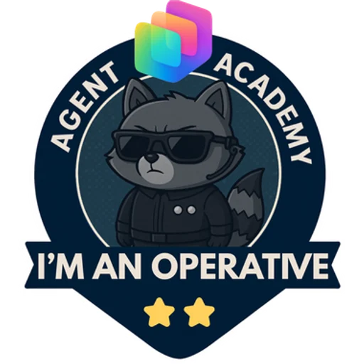 Agent Academy - Operator Badge
