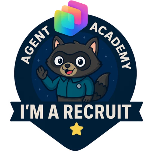 Agent Academy - Recruit Badge